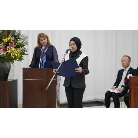 yassmynkhairussalima先生【インドネシア語 英会話 - 神戸市 尼崎市 西宮市】